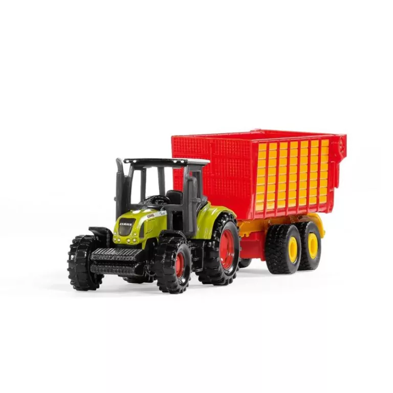 Traktor Claas z Przyczepą Silage Siku 1650 - tantis.pl