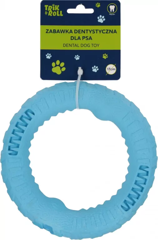 Zabawka dentystyczna dla Psa 15,8cm niebieska - tantis.pl