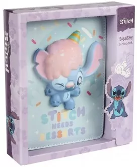 Notes B6 Squishy 3D Disney Fashion Stitch wzór 2 - tantis.pl