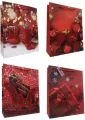 Torebka ozdobna prezentowa świąteczna 18x23x10cm. Mix, 1 sztuk - tantis.pl
