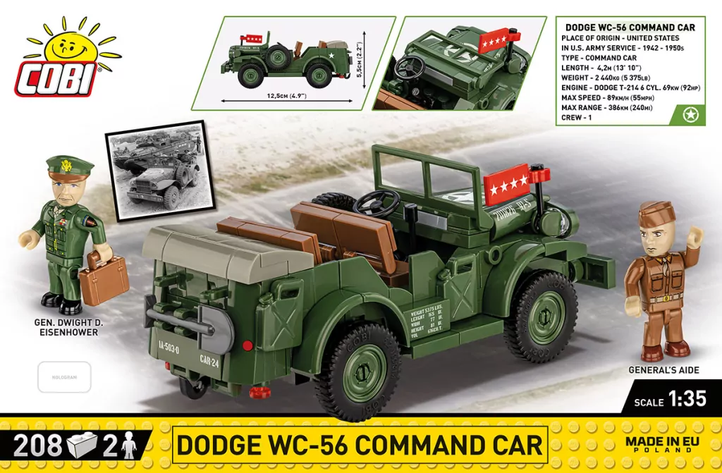 HC WWII Dodge WC-56 Command Car - tantis.pl