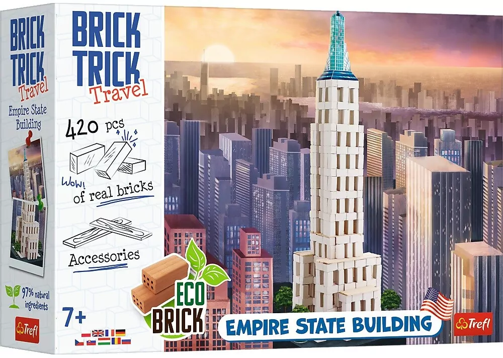 Buduj z cegły. Travel. Empire State Building XL. 61785 - tantis.pl