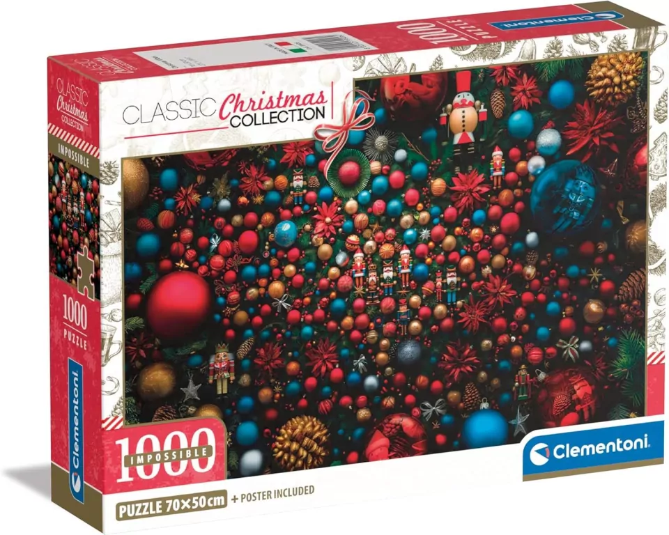 Puzzle 1000 Compact Impossible Christmas Collectio - tantis.pl