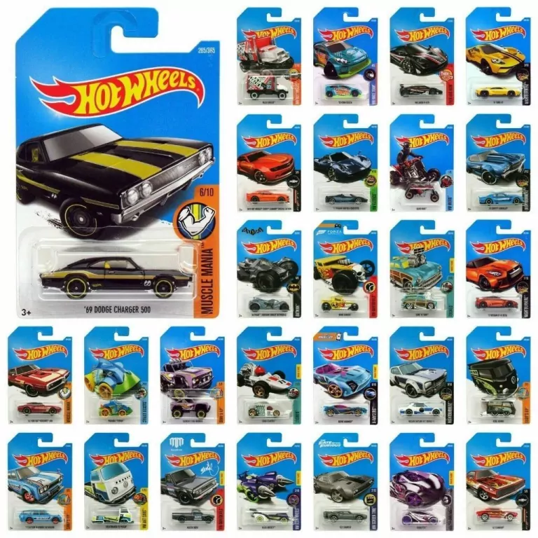 Hot Wheels auto pojedyńcze mix - tantis.pl