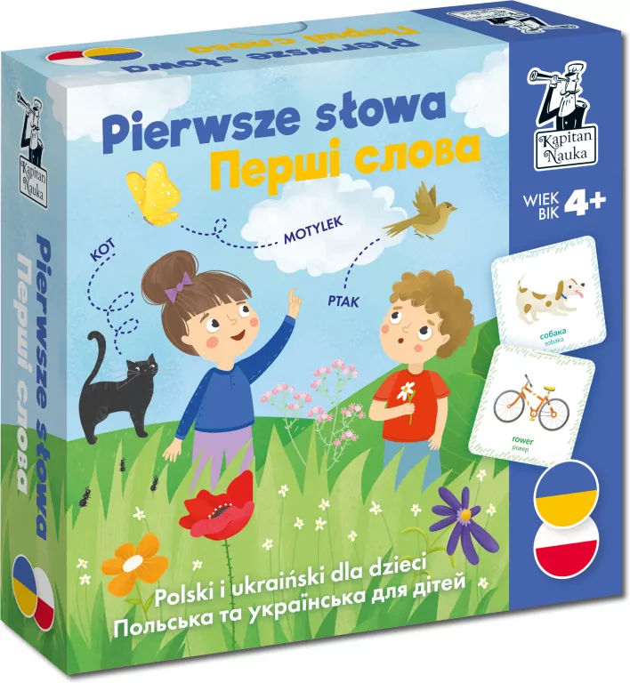 Pierwsze słowa. Polski i ukraiński dla dzieci - tantis.pl