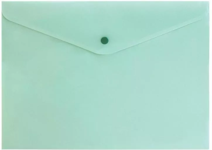 Teczka A4 zamykane na zatrzak pastel zielony - tantis.pl