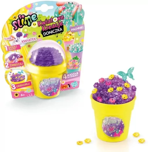 Slime Kwiatowe Kreacje - Kraina Wróżek - tantis.pl