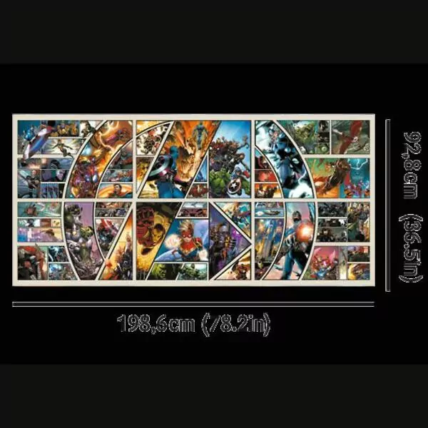 Puzzle 9000. UFT Marvel. Across The Comic Universe - tantis.pl
