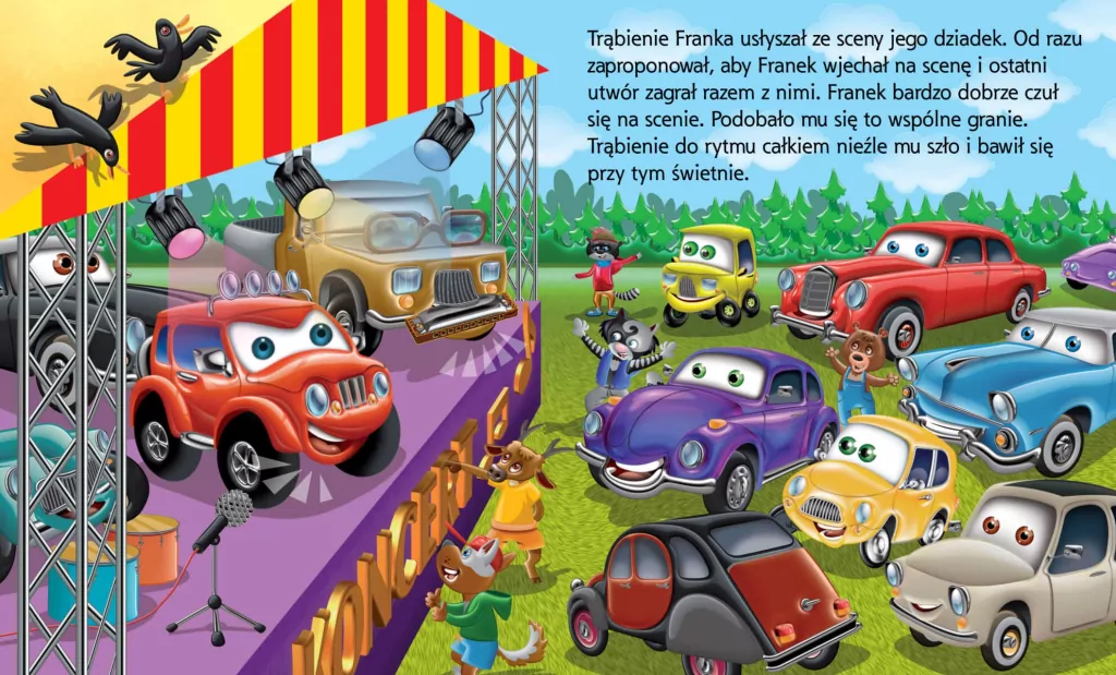 Wyprawa z dziadkiem. Samochodzik Franek - tantis.pl