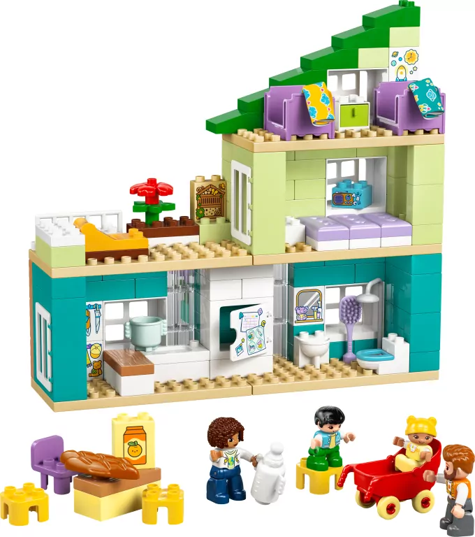 LEGO® Duplo. Nowoczesny dom rodzinny 10470 - tantis.pl