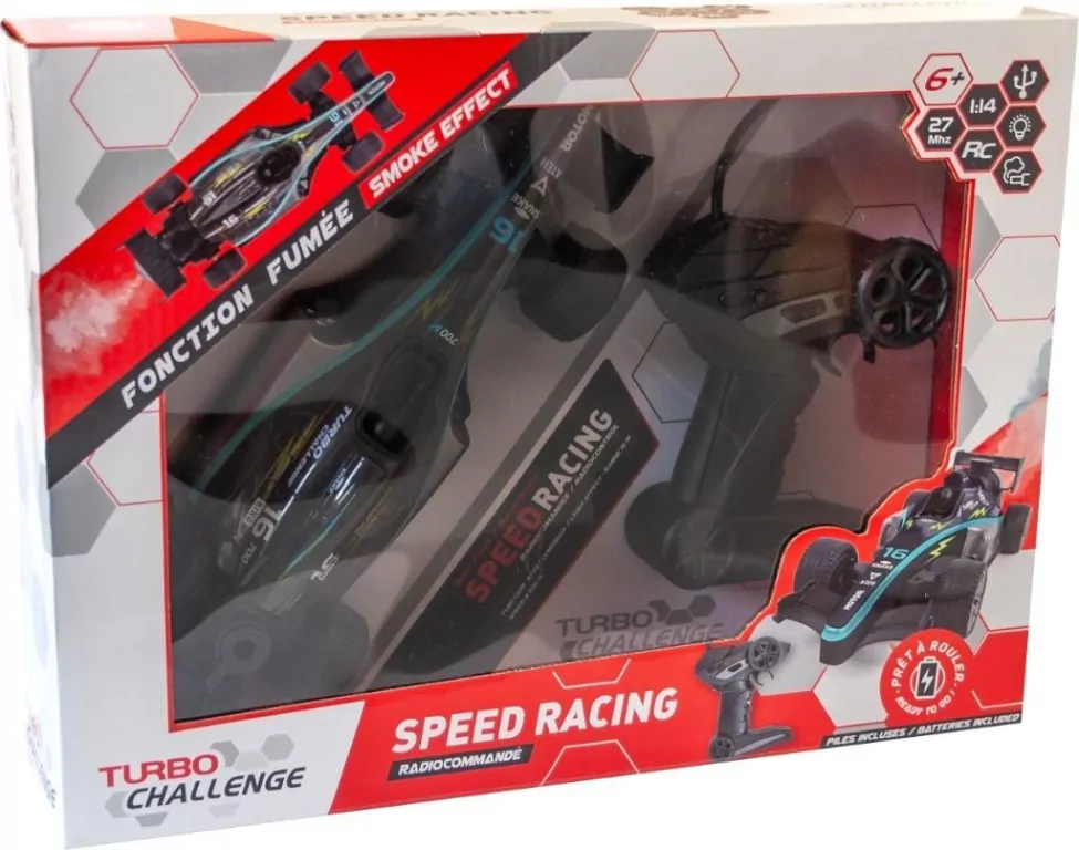 Samochód R/C Speed Racing z funkcją smog 1:14 - tantis.pl