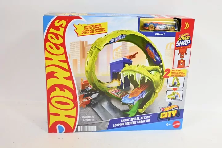 Hot Wheels City Zakręcony tor węża - tantis.pl