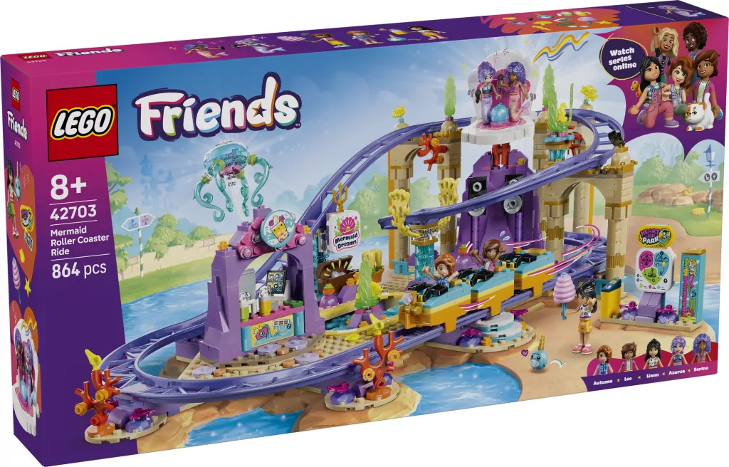LEGO® Syrenkowa kolejka górska 42703 - tantis.pl