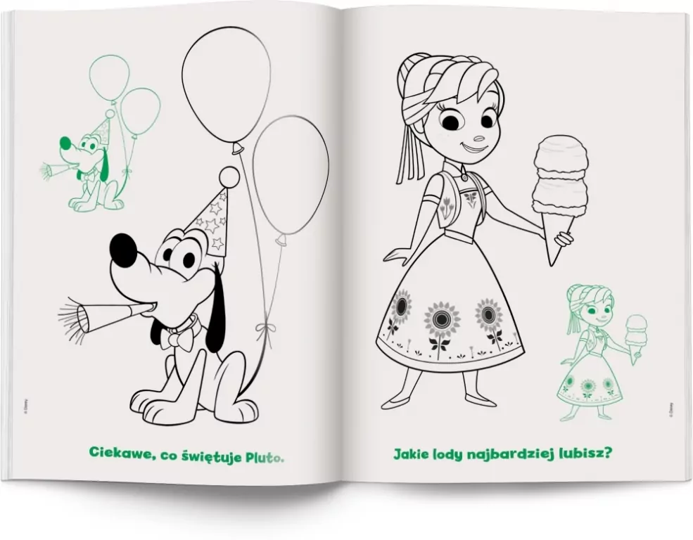 Kolorowanka z naklejkami. Disney Maluch - tantis.pl