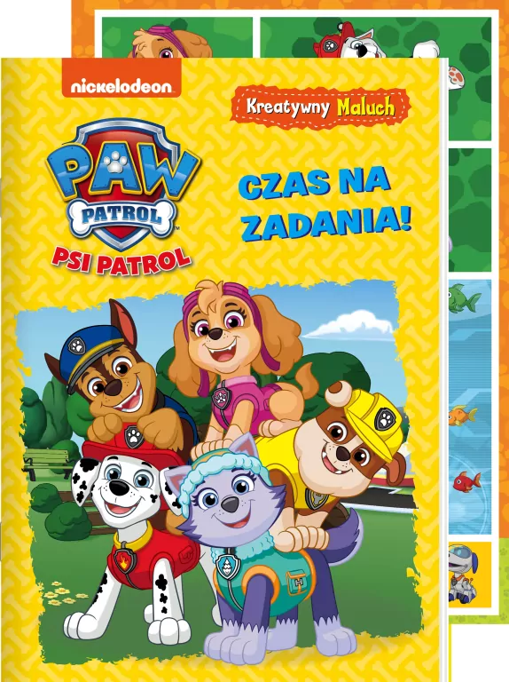 Psi Patrol. Czas na zadania! Kreatywny maluch. Cz.6 - tantis.pl