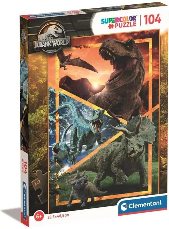 Puzzle 104. Jurassic World - tantis.pl