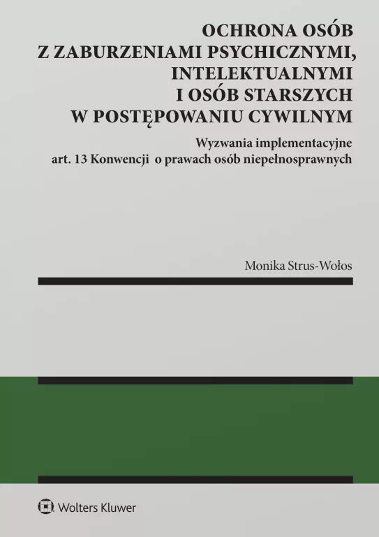 Ochrona osób z zaburzeniami psychicznymi... - tantis.pl