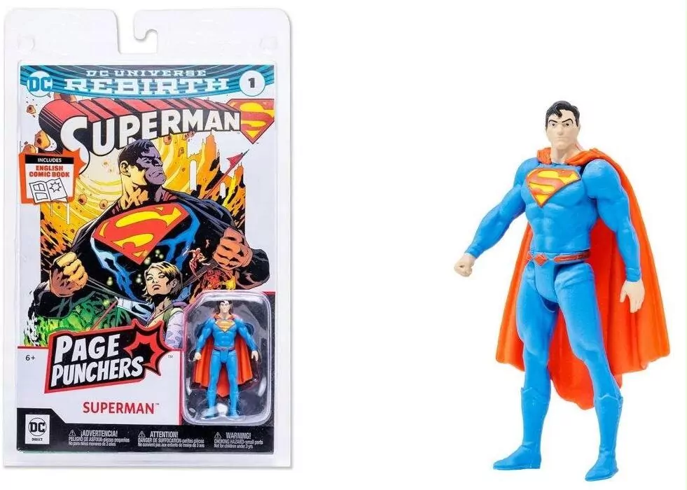 Figurka Mcfarlane DC universe rebirth Superman - tantis.pl
