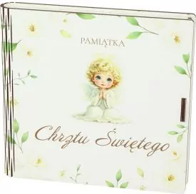 PAMIATKA CHRZTU PUDELKO 160X150 DRE NER PD-19MG - tantis.pl