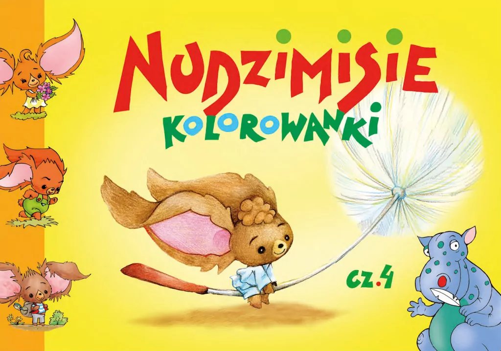 Nudzimisie. Kolorowanki Część 4 - tantis.pl