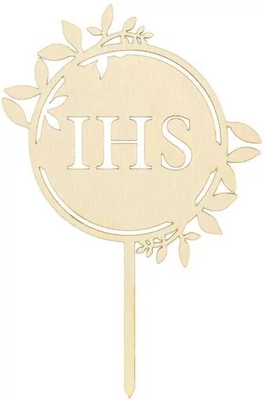Topper drewniany IHS 23cm - tantis.pl