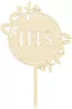 Topper drewniany IHS 23cm - tantis.pl