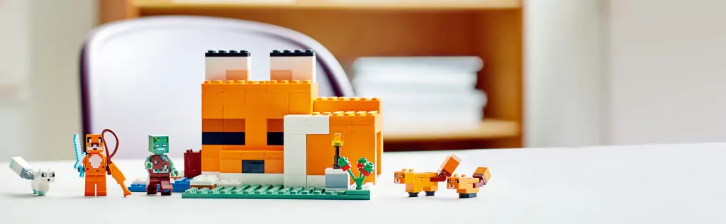 LEGO® Minecraft™. Siedlisko lisów. 21178 - tantis.pl