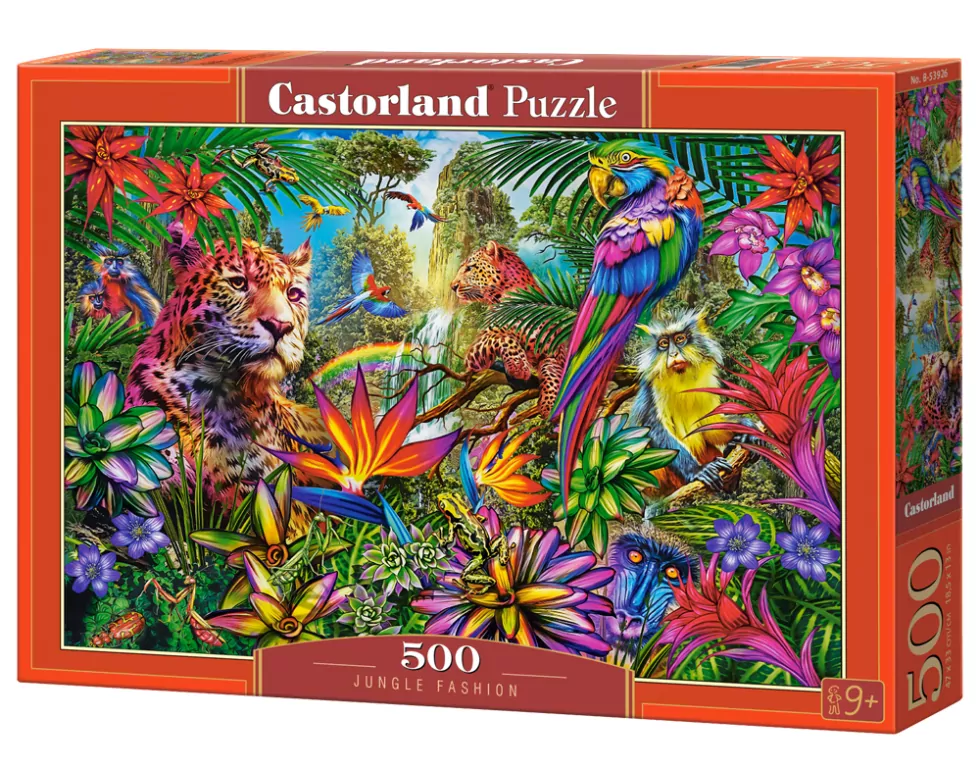 Puzzle 500. Jungle Fashion. 53926 - tantis.pl