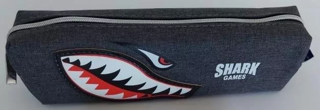 Piórnik tuba mała. Rekin Shark games YM8726 - tantis.pl