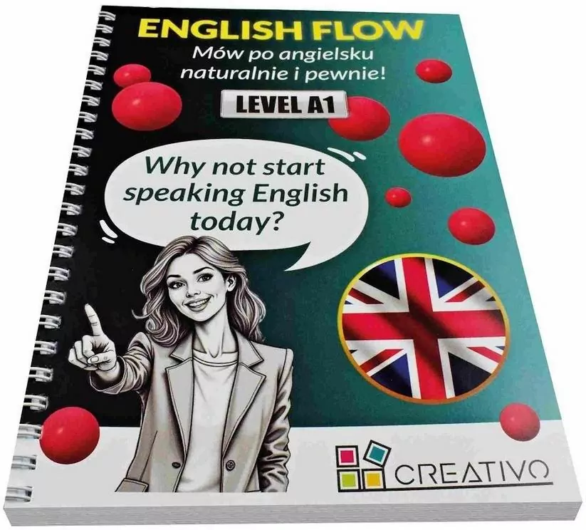 Mów po angielsku naturalnie i pewnie! A1 CREATIVO - tantis.pl