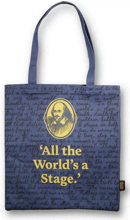 Szekspir Torba bawełniana Cały świat jest sceną - tantis.pl