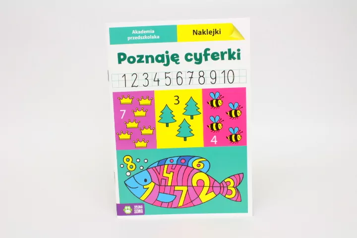 Poznaję cyferki. Akademia przedszkolaka - tantis.pl