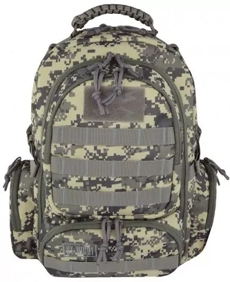 Plecak 4-komorowy Military Grey Digital Camo - tantis.pl