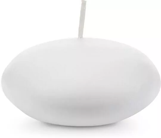 Świeca pływająca matowa biały 8cm 4szt - tantis.pl