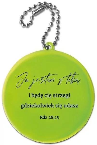 Zawieszka odblaskowa. Ja jestem z Tobą - tantis.pl