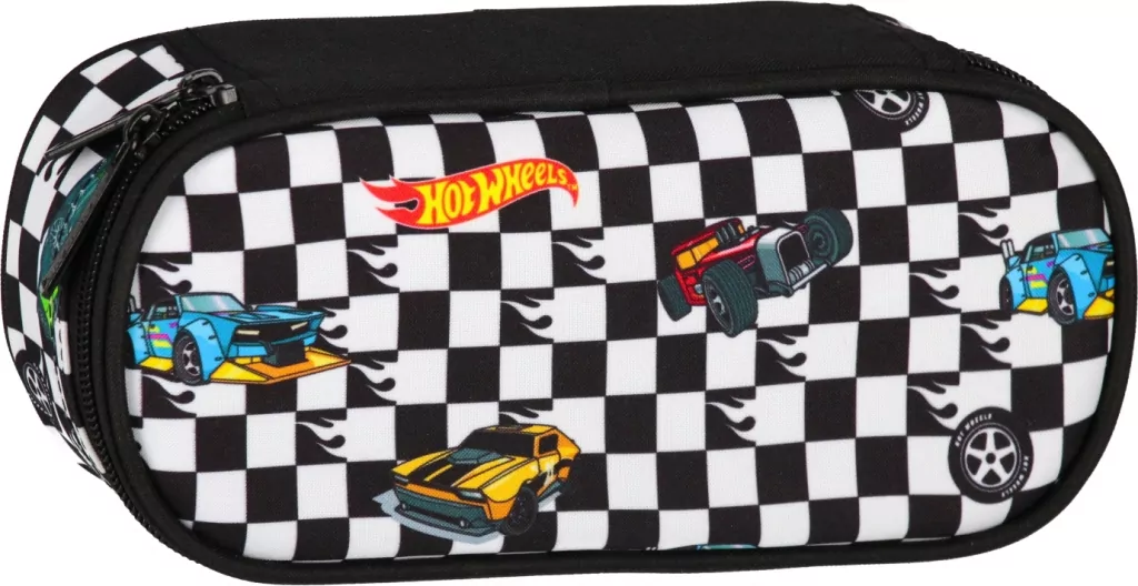 Piórnik saszetka owalna Hot Wheels - tantis.pl