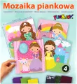 Mozaiki piankowe Księżniczki 4 wzory - tantis.pl