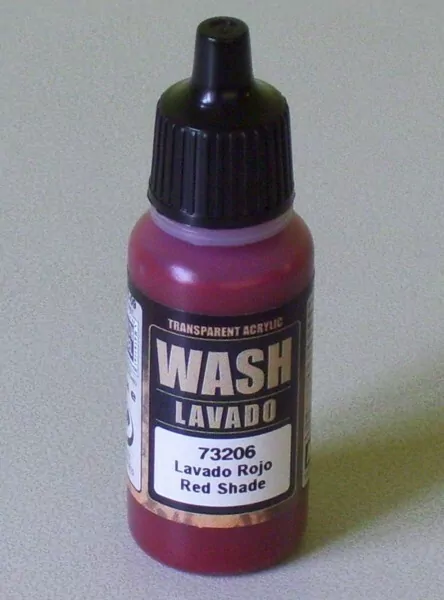 VALLEJO WASH-CZERWONY 17 ml - tantis.pl