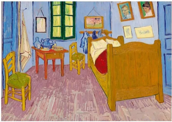 Puzzle 1000 Pokój artysty w Arles Vincent van Gogh