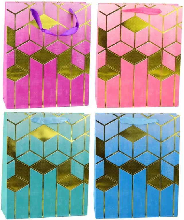 Torebka prezentowa 32x26x12cm MIX - tantis.pl