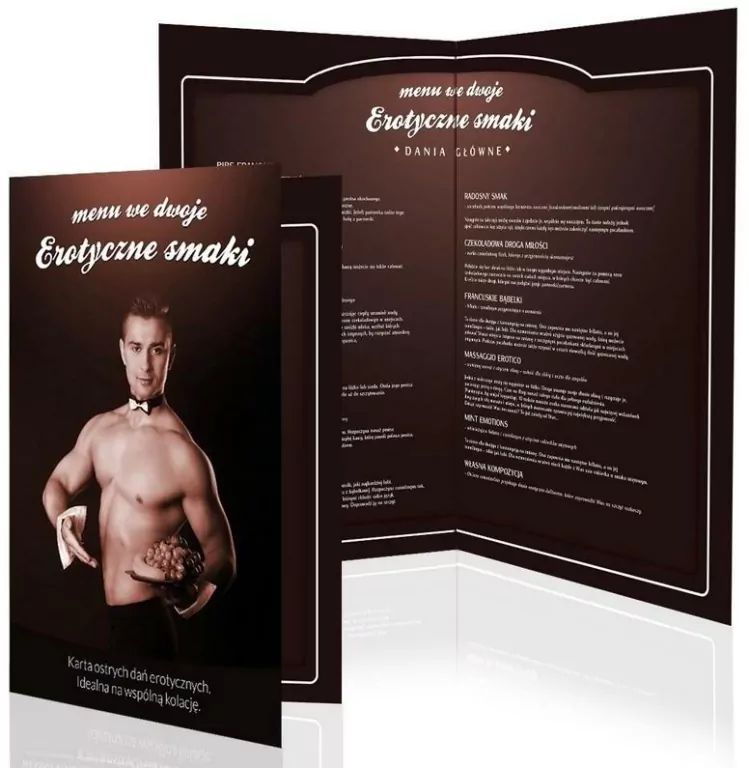 Menu we dwoje. Erotyczne smaki - tantis.pl