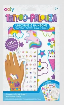 Tatuaże Zmywalne + Naklejki na Paznokcie