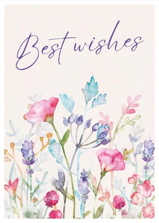 Karnet - Best wishes - tantis.pl