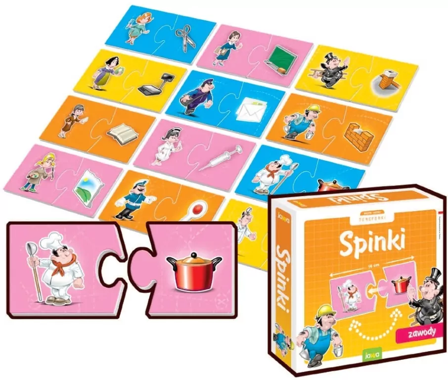Spinki. Zawody. Mądre gierki Tereferki - tantis.pl
