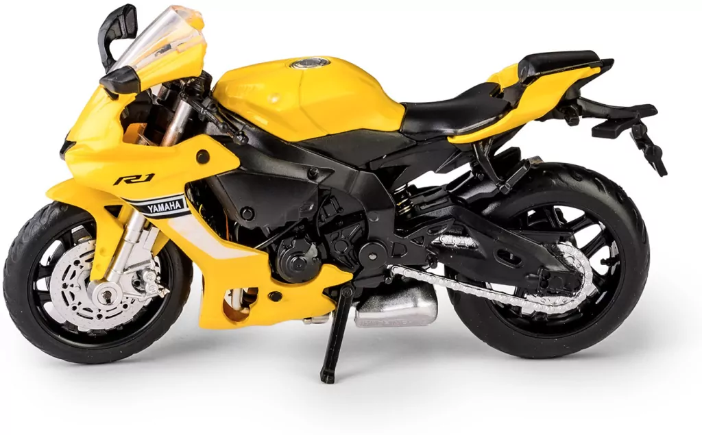 YAMAHA YZF-R1 / 67705/yellow 1:18. MSZ - tantis.pl