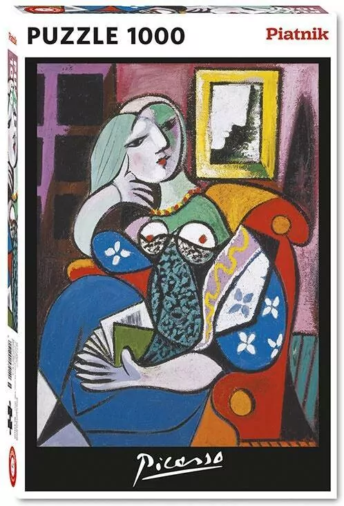 Puzzle 1000. Picasso Kobieta z książką - tantis.pl