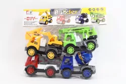 Pojazdy budowlane 4 szt/op zestaw 2022-8 708 9097