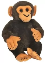 Szympans siedzący 25cm