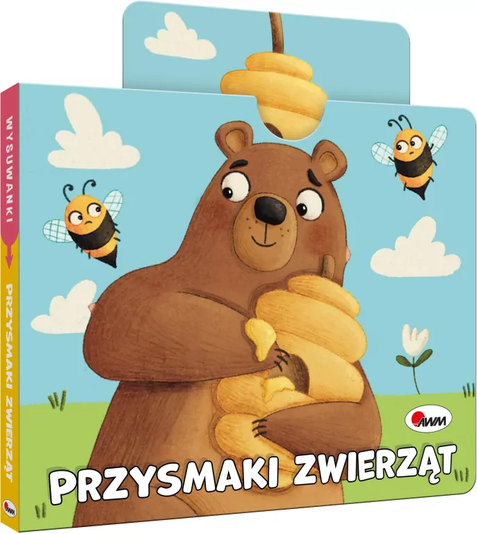 Przysmaki zwierząt. Książeczka z ruchomymi elementami. Wysuwanki - tantis.pl