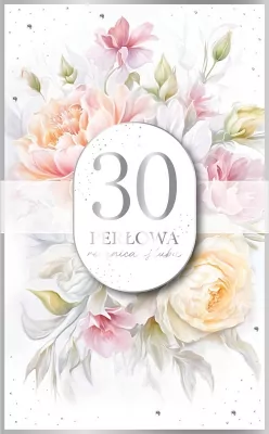 Karnet Rocznica Ślubu 30